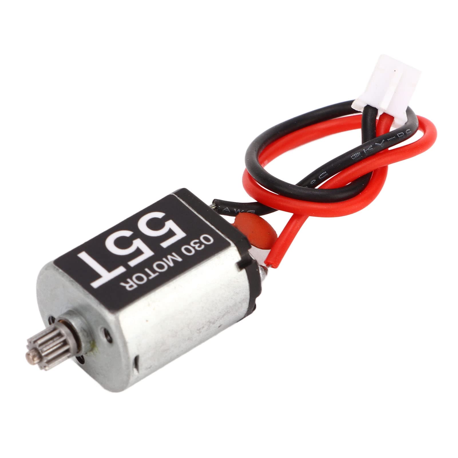 SUNGOOYUE Metal 1/24 RC Car Car Brushed Motor, Low Noise Lightweight 030 55T Brushed Motor with 11T Gear Compatible with AXIAL SCX24 1/24 RC Car