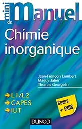 Mini manuel de chimie inorganique