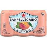 Sanpellegrino Prickly Pear and Orange Sparkling Fruit Beverage, 11.15 fl oz. Cans (6 Count)