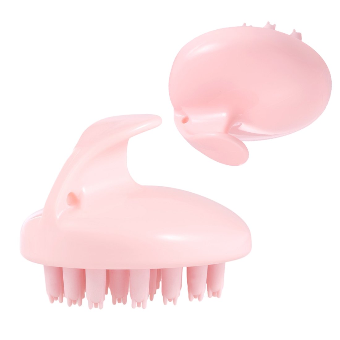 Hair Scalp Massager Shampoo Brush Head massager(2-Piece Kit) Cellulite Massager Silicone Scrubber