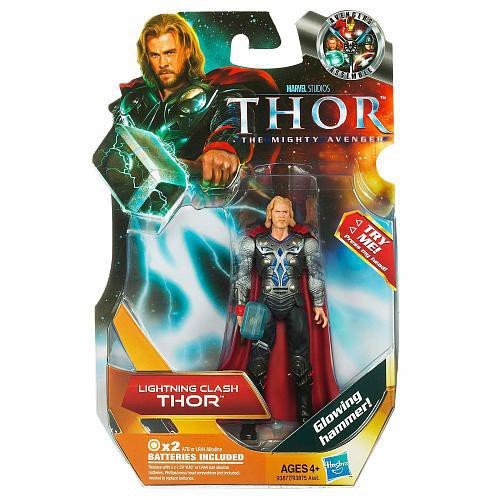 Thor: the mighty avenger action figure #03 lightning cl…