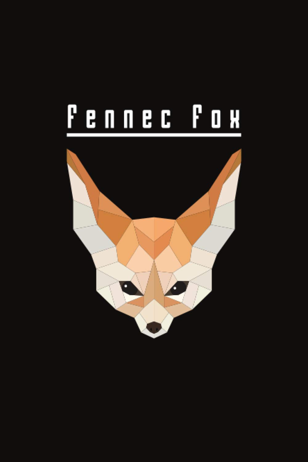 Fennec fox composition notebook, college ruled, 6" x 9", 120 pages vol 3