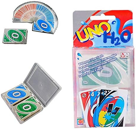 Happisland Waterproof PVC Transparent Cystal Clear Family Playing Card