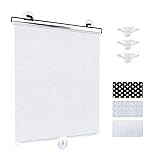 Yoebor No Drill Blackout Blind Shade with 3 Suction