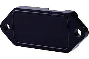 Mallofusa Coolant Plate with O-Ring Seal Billet Aluminum Replacement Compatible For Chevy 2001-2017 GMC 6.6 LB7 LLY LBZ LMM LML L5P Duramax Diesel