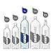 smartwater vapor distilled premium water bottles, 1 Liter, 6 Pack