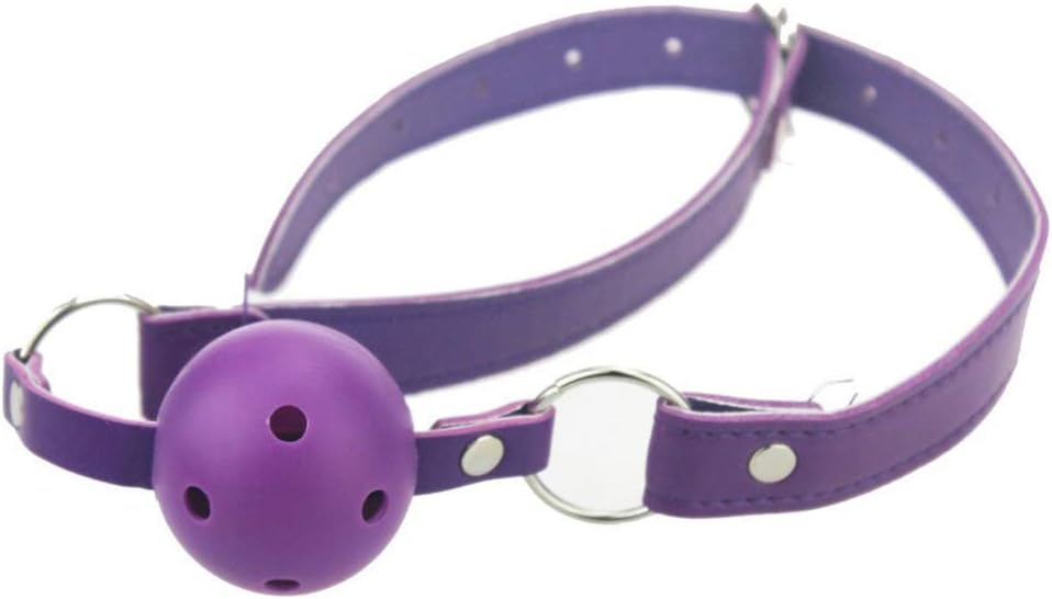 Pu Leather Open Breathable Mouth Ball Blue