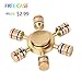 Fidget Spinner,MMTX Tri-Spinner Ultra Fast Bearings Finger Spinner Hand Spinner Toy For Killing Time ,Relieves Stress And Anxiety Great Gift for Chlidren and Adults (LJ)