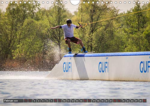 Wakeboarding - make water burn (Wandkalender 2020 DIN A4 quer): Wakeboarding - make water burn (Monatskalender, 14 Seiten ) - Thumbnail 3