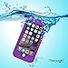 iPhone 6 Plus Waterproof Case, iThrough Underwater Phone Case, Dust Proof Snow proof Shockproof Case, Heavy Duty Protective Carrying Cover Case with a 3.5mm AUX Cable for iPhone 6 Plus (5.5