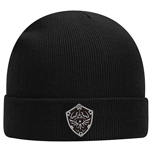The Legend of Zelda Twilight Princess Shield Knit Beanie Hat with Crew