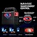 Coolis 150Wh Portable Power Inverter Generator, with Silent 110V AC, 12V DC and USB Output, 40800mAh Lithium Polymer Battery