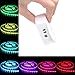 Bluetooth Wireless Smart Controller, Sanwo DC 12V 24V LED Light Strip Controller Work with 4 Pins/5 Pins RGB/RGBW 5050/3528 LED Lights Striping, App Remote for iOS & Android