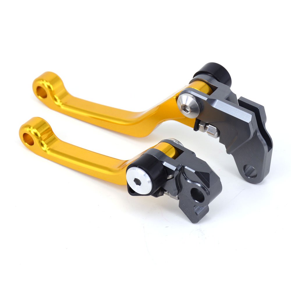 JFG RACING Billet Pivot Foldable Clutch Brake Lever For Yamaha YZ80