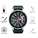 [4 Pack] Tempered Glass Screen Protector for Samsung Galaxy Watch 46mm / Samsung Gear S3, AKWOX [0.33mm 2.5D High Definition 9H] Premium Clear Screen Protector for Galaxy Watch SM-800/SM-R805