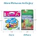 Aqua Doodle,Reusable Water-Reveal Activity Pads 2-pk 16 Pages Water Coloring Books Aqua Drawing Painting Toy Travel Kits with Bonus Pens for Kids (Zoo&Dinosaur)