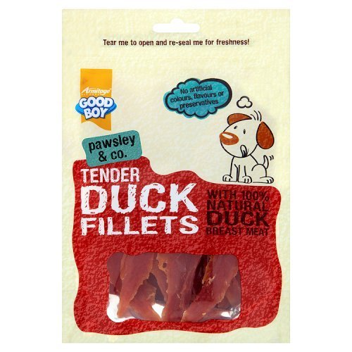 Good Boy Tender Duck Fillets 80g (PACK OF 2)