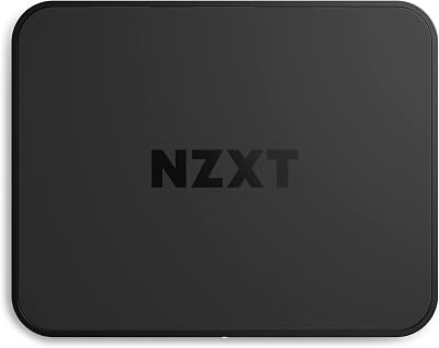 NZXT Signal 4K30 USB Capture Card 4K60 HDR 240Hz 1080p Live Streaming Gaming