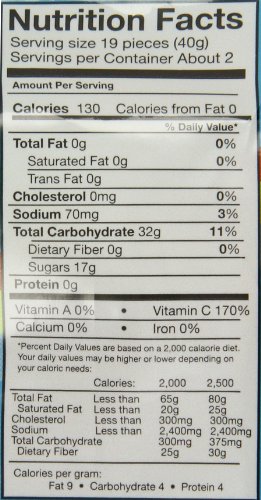 Tasty Brand Organic Fruit Snacks Mixed Fruit Flavors 2 75 Ounce
