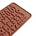 Kemilove 26 Letter Silicone Chocolate Cake Mold Mould Crafts Cookie Candy Ice Cube