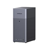 UGREEN NASync DH2300 2-Bay Desktop NAS, Support Capacity 60TB (Diskless), Remote Access, AI Photo Album, Beginner Friendly Sy