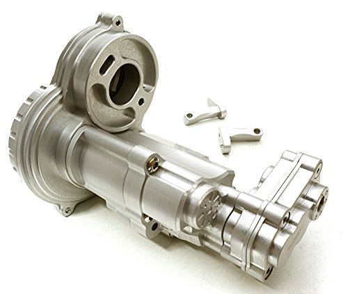 Integy Hobby RC Model C27126HARD Billet Machined Alloy Gearbox Housing for Axial SCX10 II w/ LCG Transfer Case
