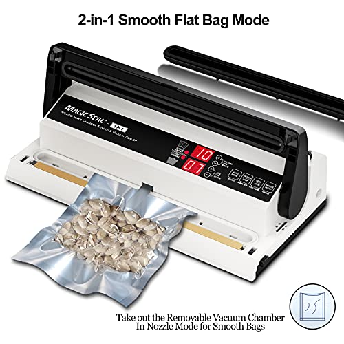 Magic Seal 16'' Food Vacuum Sealer Machine MS400, Compatible with Mylar ...