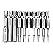 10pcs SAE Hex Head Allen Wrench Drill Bit Set Hex Screwdriver Bit Set Allen Bits 5/64-5/16 Inch Magnetic 1/4 Inch Hex Shank 2 Inch Long