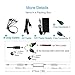 [UL Listed] 12V 6A 72W AC DC Power Supply Adapter (Input 110V-220V, Output 12 Volt 6 Amp 72 Watt) for CCTV Security Camera DVR, ZUEXT DC Converter LED Driver Lighting Transformer for LED Strip Light