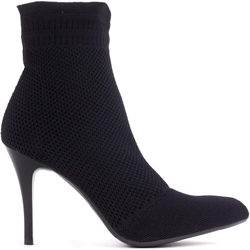 botas de tecido stretch