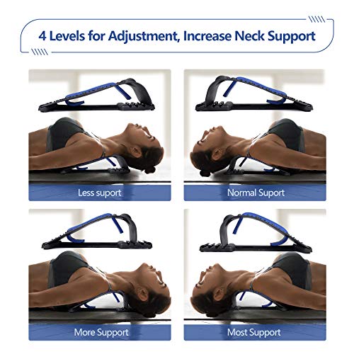 RESTCLOUD Neck Stretcher for Neck Pain Relief, Upper Back and Shoulder