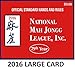 National Mah Jongg League 2016 Scorecard - Large Print