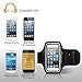 Gear Beast Sport Gym Running Armband with Key Holder and Reflective Safety Band for iPhone SE, iPhone 5s, iPhone 5, iPhone 5c, iPhone 4s, iPhone 4 and iPod Touch 5G