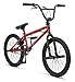 Mongoose Legion L20 Freestyle BMX Bike Line for Beginner-Level to Advanced Riders, Steel Frame, 20-Inch Wheels, Red