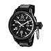 Invicta Men's 0555 Russian Diver Collection Black Rubber Watch