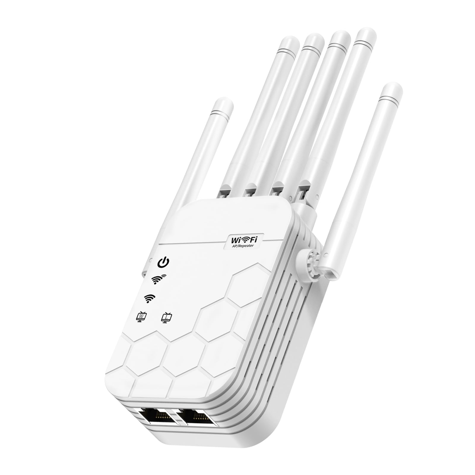 Photo 1 of ***FOR PARTS ONLY/ NON-FUNCTIONAL**** WiFi Extender Signal Booster for Home, AC1900Mbps Dual Band, Covers up to 12880 sq.ft & 105 Devices, New 6X Faster Wireless WiFi Extender with Ethernet Port, WiFi Booster Compatible with All Routers
