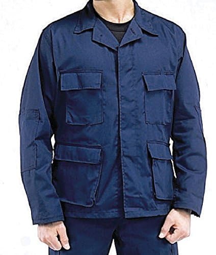 Militaryshirts - Black Navy Blue Khaki Od B.D.U. Shirts Tops - All Sizes