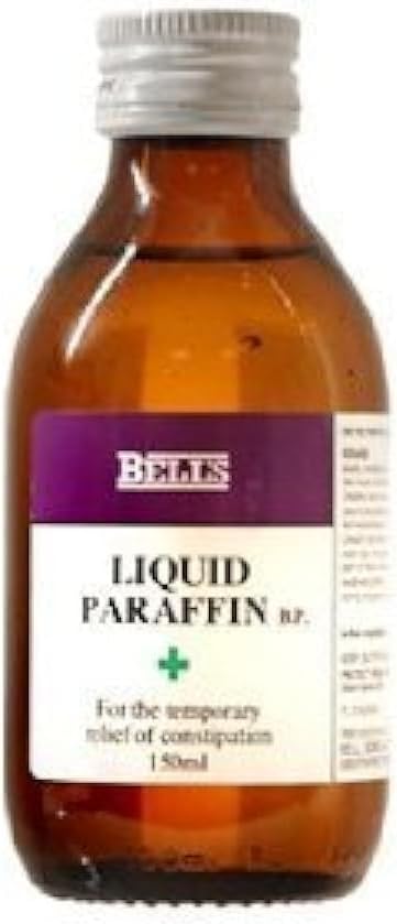 BELL'S Liquid Paraffin BP 150ML Pharmaceutical Grade Laxative