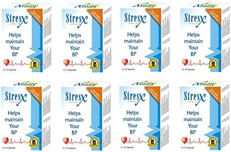 Ayurved Research Foundation Stresx Capsule Herbal Supplement For High BP To Control Hypertension by Ayurved Research Foundation