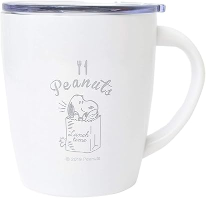 Amazon マグカップ ステンレス マグ 保温 保冷 スヌーピー フタ付き キャラクター 330ml 食器 可愛い レディース 蓋あり 大人 子ども コンパクト アウトドア シューズ バッグ