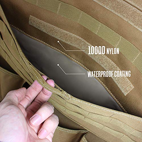 WYNEX Car Seat Back Organizer, Tactical Molle Vehicle Panel Universal