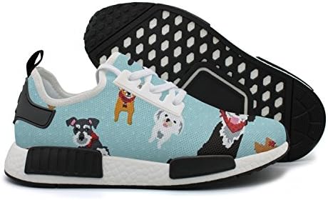 YHFJYT Breathable Mesh Plate Shoes Retriever Rottweiler Havanese Sheepdog Fashion Athletic Sneakers