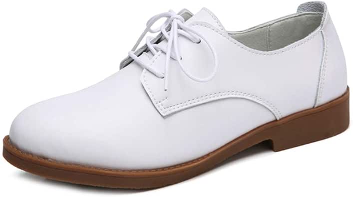 MIOKE Women�s Casual Flat Saddle Oxford Shoes