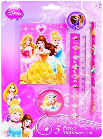 Disney / Marvel 5pc Stationery sets (Disney Princesses) by Hellfire Store