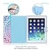 iPad Case, iPad 2/3/4 Case, HAOCOO Folio Stand Smart Full-Body Shockproof Protective Cover Case with Pocket for Card and Smart Pen,Fit iPad 2 iPad 3 iPad 4 Gen (9.7 Inch) (Medallion)