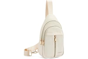 WESTBRONCO Sling Bag for Women Small Nylon Fanny Pack Lightweight Large-capacity Crossbody Bags