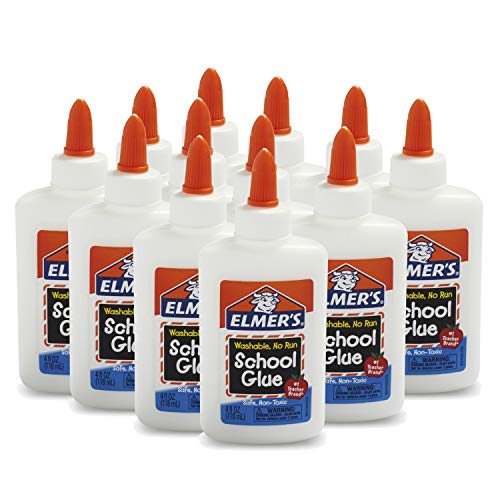 image for Elmer's Liquid School Glue, Washable, 12 Pack and All Purpose School G