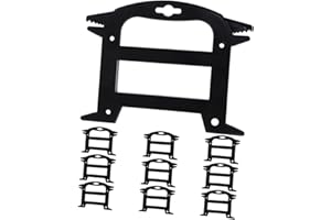 Toyvian 10pcs Rope Reel Organizer Spool Tool Compact Portable Cord Winder for Outdoor Ropes Electrical Wires