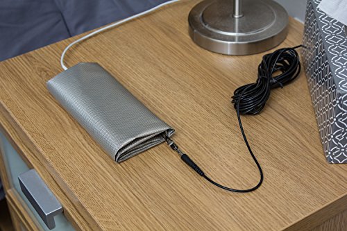 RFID Blocking Faraday Shielded Fabric: Radiation WIFI & RF Shielding: 24x15 Nickel & Copper EMF Identity Theft Blocker for your Wallet Phone or Laptop