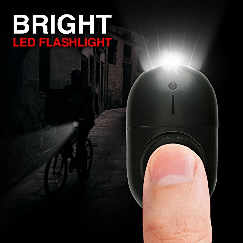 Holtzman's Gorilla Survival Personal Alarm : Emergency Keychain for Safety & Security with ULTRABRIGHT LED Flashlight 130dB